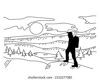 Viaje por el mundo del concepto Doodle