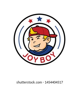 joy boy logo, logo badge children