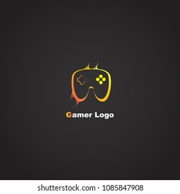 Joy gamer Logo icon modern abstract Design. use for template team. vecter EPS10.