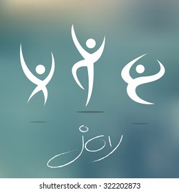 Joy and Happiness Vector Icons Set