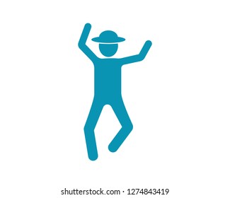 Joy Icon Logo Template Illustration