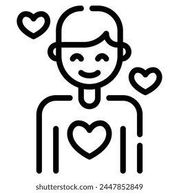Joy Icon for web, app, infographic, etc