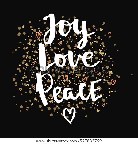 Joy Love Peace Christmas Gold Glittering Stock Vector Royalty Free Simple Love Peace Quotes Joy Love Peace Christmas Gold Glittering Stock Vector Royalty Free Simple Love Peace Quotes