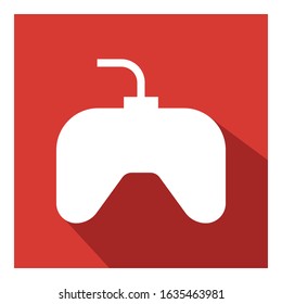 Joy stick flat icon vector - ui icon vector