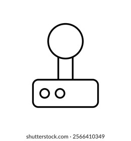 Joy Stick icon. Computer hardware icon design. vector graphic