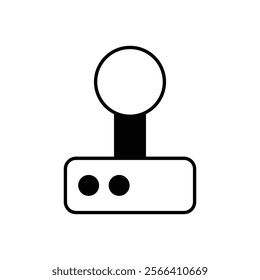 Joy Stick icon. Computer hardware icon design. vector graphic