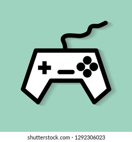 joy stick icon vector