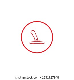 Joy stick icon vector design illustration template