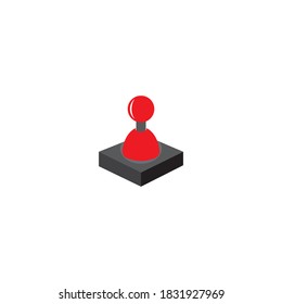 Joy stick icon vector design illustration template