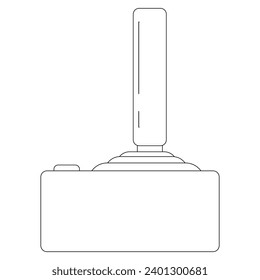 Joy stick icon vector design illustration template