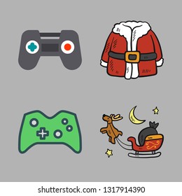 joy vector icon set