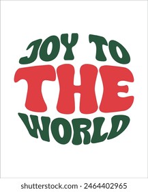 Joy to the world retro T shirt Design Retro Christmas Bundle, Christmas shirt design, Christmas bundle, Santa, Retro Xmas sublimation Retro Christmas Bundle