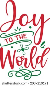 Joy to the world SVG Design | Christmas SVG Cut Files