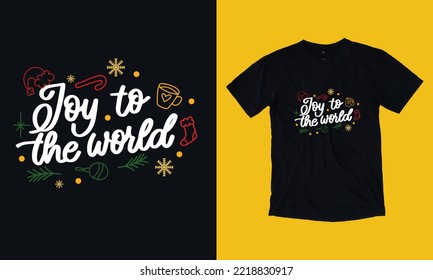 joy to the world t shirt design free vector svg design template, gnome, santa clause, December , cookie, crew, typography, snowman, new year