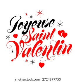 Joyeuse Saint Valentin, Happy Valentine's Day auf Französisch
