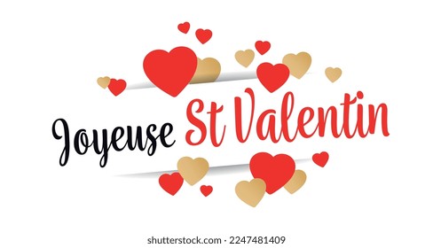 Joyeuse St Valentin, Happy Valentine's day in french language