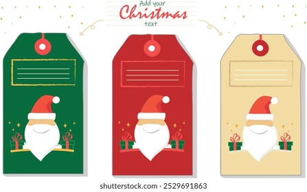 joyeux noel etiquette produit add your christmas text