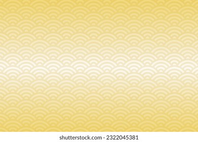 Joyful Asian Traditional Golden Pattern Texture