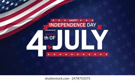 Joyful celebration of Independence Day on July 4th