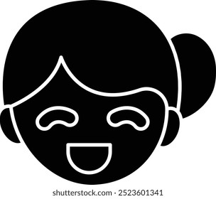 Joyful Icon Representing Happiness, Celebration, and Positive Emotions in Various Occasions