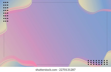 Joyful premium background design with abstract fluid and liquid yellow, blue, pink background. suitable for business banner, formal invitation, prestigious gift, certificate
