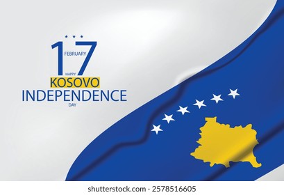 A joyful representation of Kosovo Independence Day