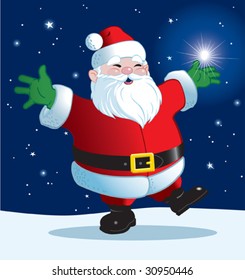 Joyful Santa