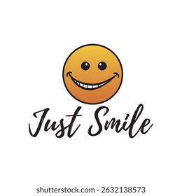 Joyful Smile logo featuring a simple curved smile and clean typography, perfect for dental clinics, wellness centers, and brands promoting happiness, care, and trust.
