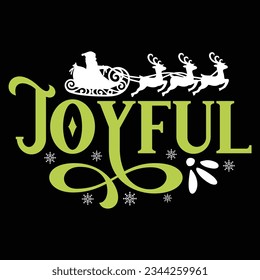Joyful svg design Vector file