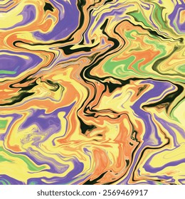 Joyful Turbulence a Liquify Abstract