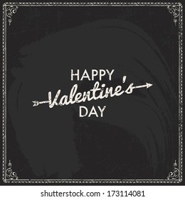 joyful valentine's day typographical vector vacation card chalkboard stain scene ideal for various user design cheerful romance classic team ritual couple community banquet background scene boundary s
