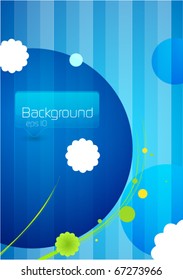 Fundo abstrato vetor alegre