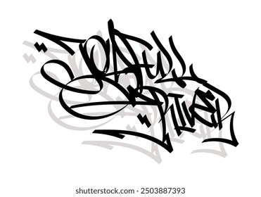 JOYFULL RIVER graffiti tag style design