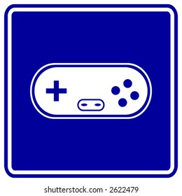 joypad game controller sign