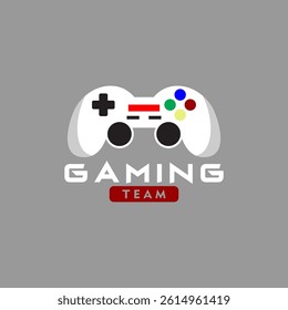 Joypad Logo And Gaming Text, Joypad vector illustration, perfect for logo, icon, team, etc.