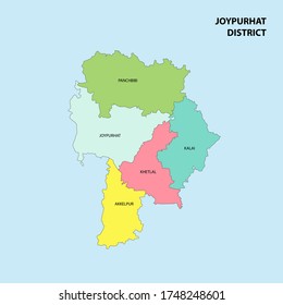 Joypurhat district map of Bangladesh, Map of Joypurhat