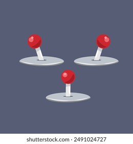 joystick for animate flat vector design.