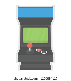 
A joystick arcade game with joystick 
