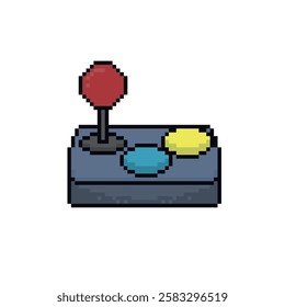 JOYSTICK BUTTON CONTROL PIXEL ART