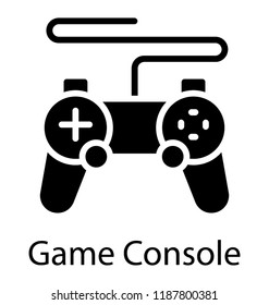 A joystick with cable game controller or gamepad
