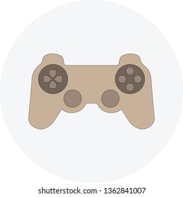 Joystick color Icon