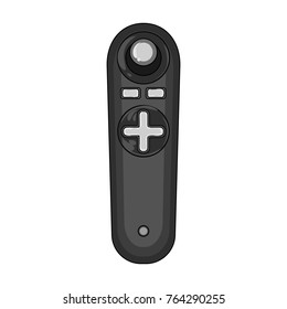 Joystick for control single icon in monochrome style for design.Car maintenance station vector symbol stock web illustration.