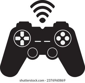 Joystick Controller Game Icon Vector