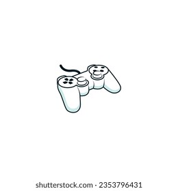 Joystick or controller game vector graphics