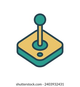 Joystick, Controller-Symbol-Design-Vorlage