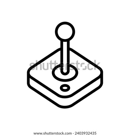Joystick, Controller icon design template