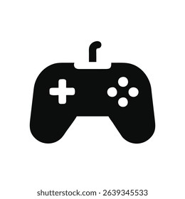 Joystick or controller icon, vector illustration.
