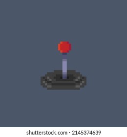 joystick controller in pixel style
