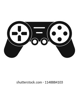 Joystick drone control icon. Simple illustration of joystick drone control vector icon for web design isolated on white background