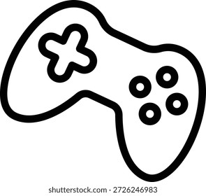 Joystick editierbarer Cartoon-Stilvektor